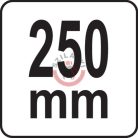 Szigetelt vízpumpafogó 250mm