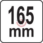 Patentfogó hosszú csőrű 165mm