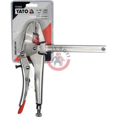 Patentfogó csúszó pofás 0-150mm 260mm