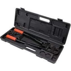 PEX-AL-PEX krimpelő készlet TH és U fejekhez,+ 3db TH fej