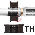 PEX-AL-PEX krimpelő készlet TH és U fejekhez,+ 3db TH fej