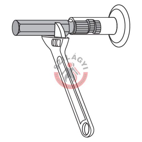 Belső villáskulcs készlet 3/8", 1/2" és 3/4" átmérőjű csövekhez
