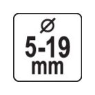 Kézi csőperemező 5-19 mm