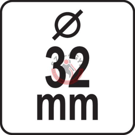 Körkivágó csaptelepekhez 32 mm