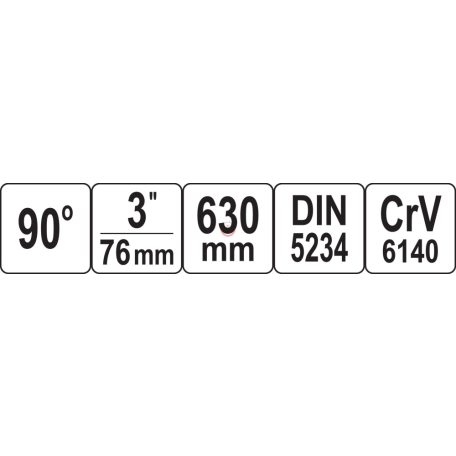 Csőfogó 3" 90°