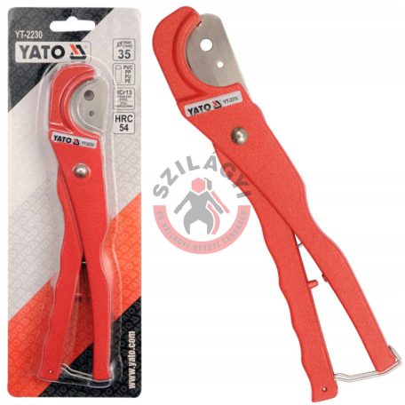 PVC csővágó olló 35mm /PVC, PP, PU, PE/