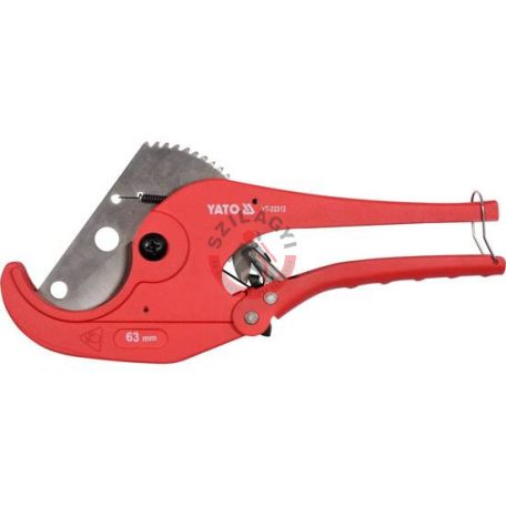 PVC csővágó olló 63mm /PVC, PP, PU, PE/