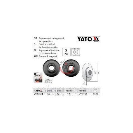 Csővágó kerék (YAT-2232)