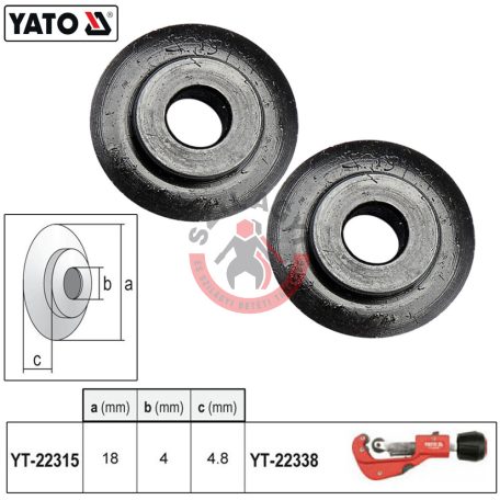 Csővágó kerék (YAT-22338)