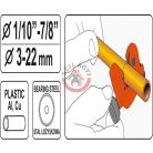 Csővágó 3-22mm /Plastic, Al, Cu/