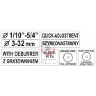 Csővágó 3-32mm /Plastic, Al, Cu/