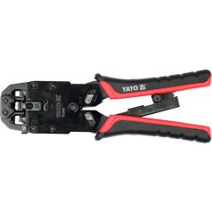   Krimpelő fogó UTP hálózati (RJ45) és telefon (RJ10, RJ11, RJ12) csatlakozókhoz