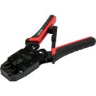 Krimpelő fogó UTP hálózati (RJ45) és telefon (RJ10, RJ11, RJ12) csatlakozókhoz