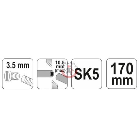 Kábelvágó 170mm