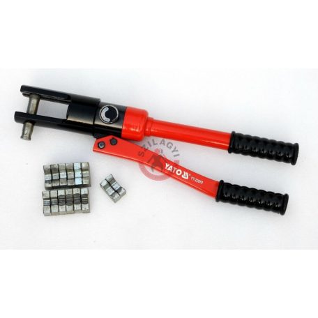 Kézi hidraulikus prés 10-120mm2 Al, Cu