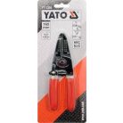 Blankoló fogó 0.64-2.6mm2 165mm kábelcsupaszító