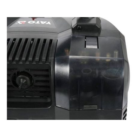 Akkus kompresszor 8 bar 2 x 18 V (2 x 3,0 Ah akku + töltő)