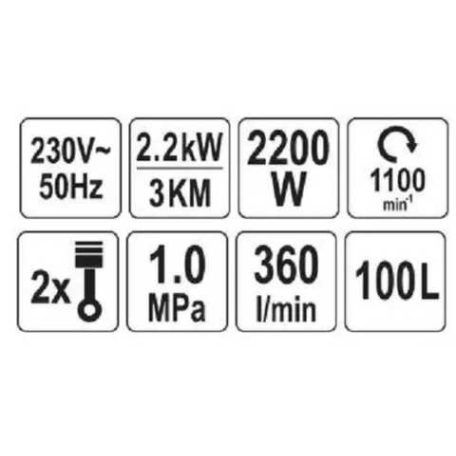 Kompresszor 100 liter