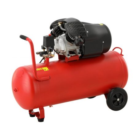 Kompresszor, 100 liter, kéthengeres