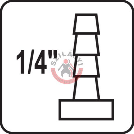 Gyorscsatlakozó tömlővéges 1/4" (6.3mm)