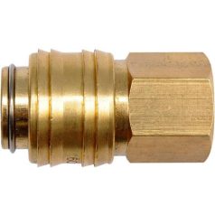 Levegős gyorscsatlakozó 1/4" x 3/8" sárgaréz