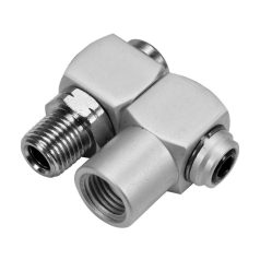 Pneumatikus csatlakozó 1/4" 360 fokban forgatható