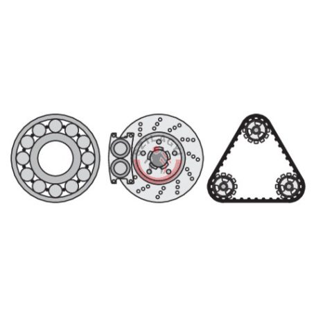 Csapágylehúzó 2 karos 6" 150mm