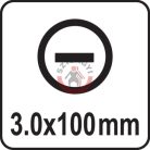 Csavarhúzó LAPOS 3x100mm