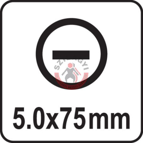 Csavarhúzó LAPOS 5x75mm
