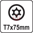 Csavarhúzó TORX T7x75mm