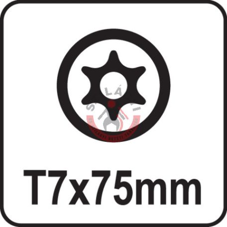 Csavarhúzó TORX T7x75mm