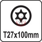 Csavarhúzó TORX T27x100mm