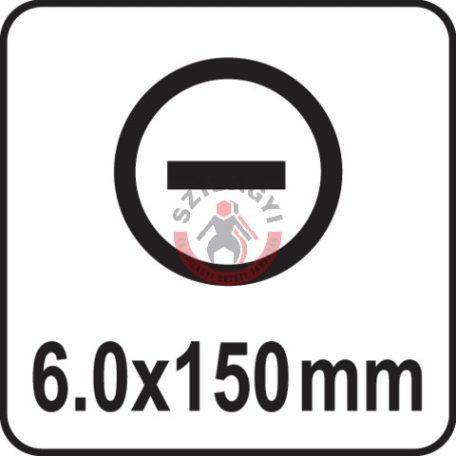 Üthető csavarhúzó LAPOS 6x150mm
