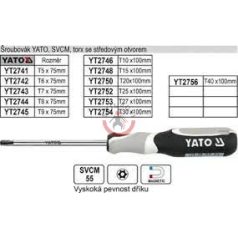 Csavarhúzó biztonsági TORX T40x100mm