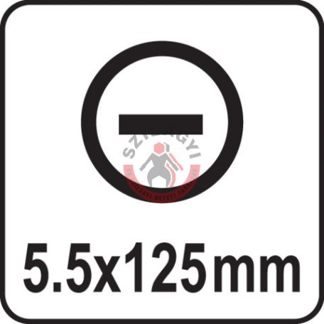Szigetelt csavarhúzó 1000V LAPOS 5.5x125mm