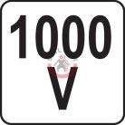 Szigetelt csavarhúzó 1000V PZ2x100mm