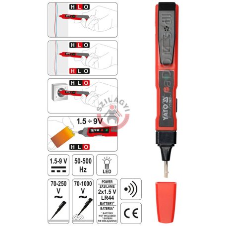 Digitális fázisceruza többfunkciós