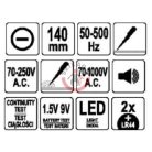 Digitális fázisceruza többfunkciós