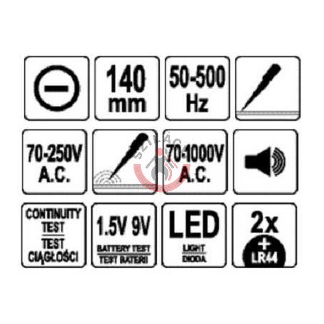 Digitális fázisceruza többfunkciós