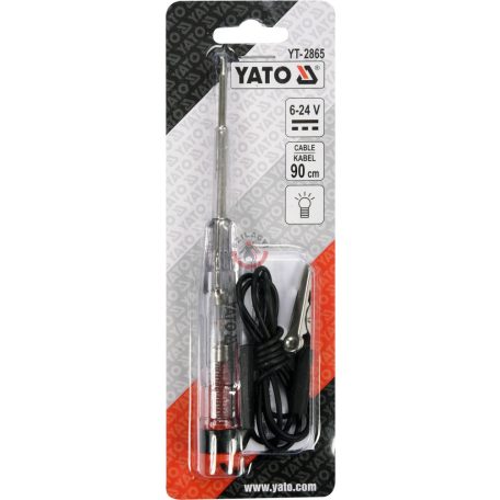 Próbalámpa 6-24V 90cm