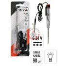 Próbalámpa 6-24V 90cm