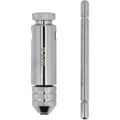Racsnis menetfúró fordítóvas M3-M10 85 mm