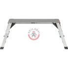 Összecsukható munkaasztal, alumínium 960x305x490 mm (max 150kg)