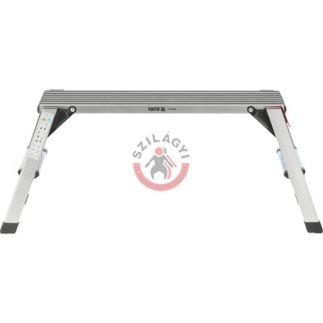 Összecsukható munkaasztal, alumínium 960x305x490 mm (max 150kg)