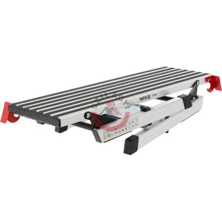 Összecsukható munkaasztal, alumínium 960x305x490 mm (max 150kg)