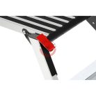 Összecsukható munkaasztal, alumínium 960x305x490 mm (max 150kg)