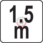 Ölesléc 1.5m, 2 libellás