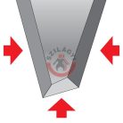 Rókafarkú fűrész 500mm