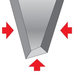 Rókafarkú fűrész 450 mm teflon bevonatos