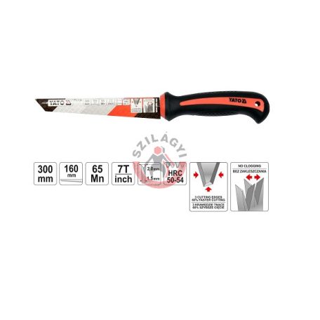 Gipszkarton fűrész 150mm